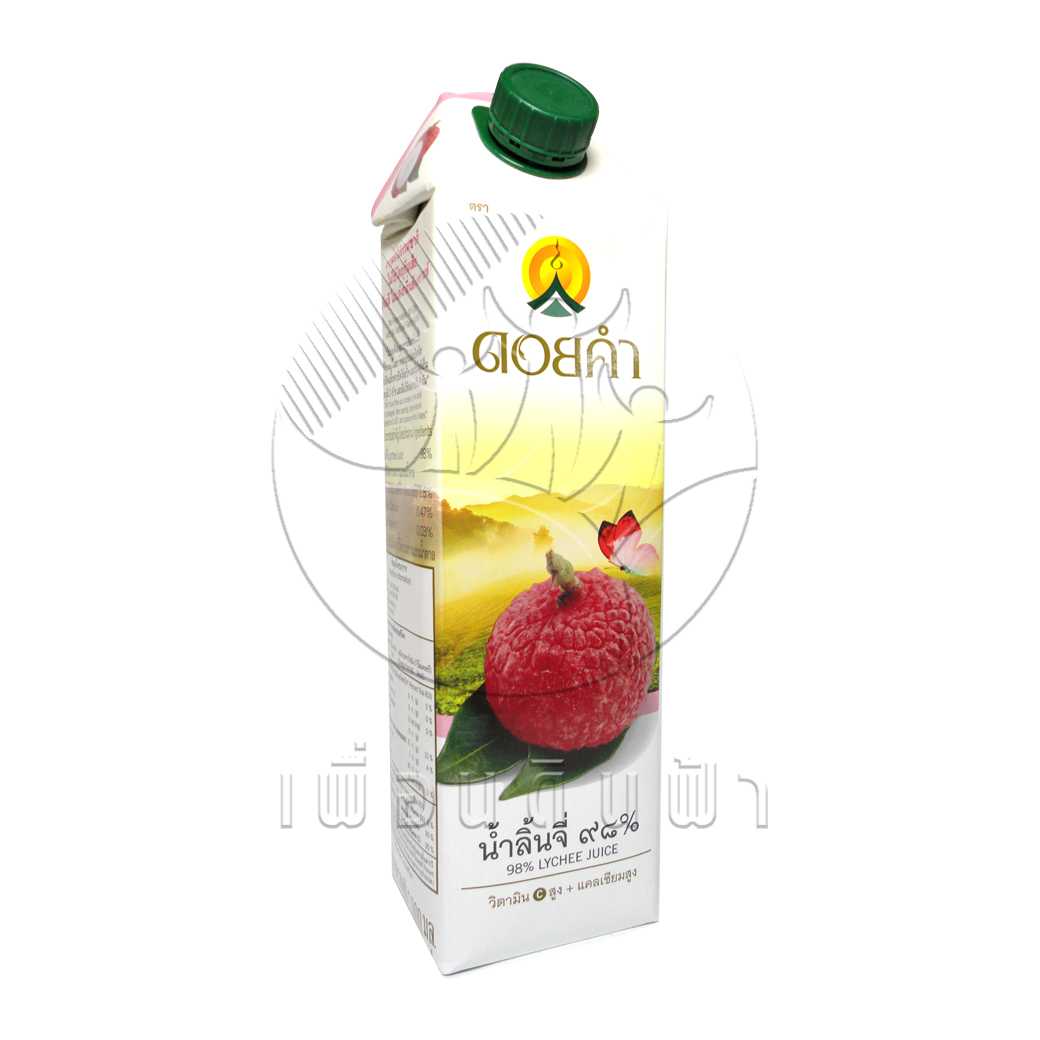 ดอยคำ น้ำลิ้นจี่ ๙๘% พร้อมดื่ม 1000ml.