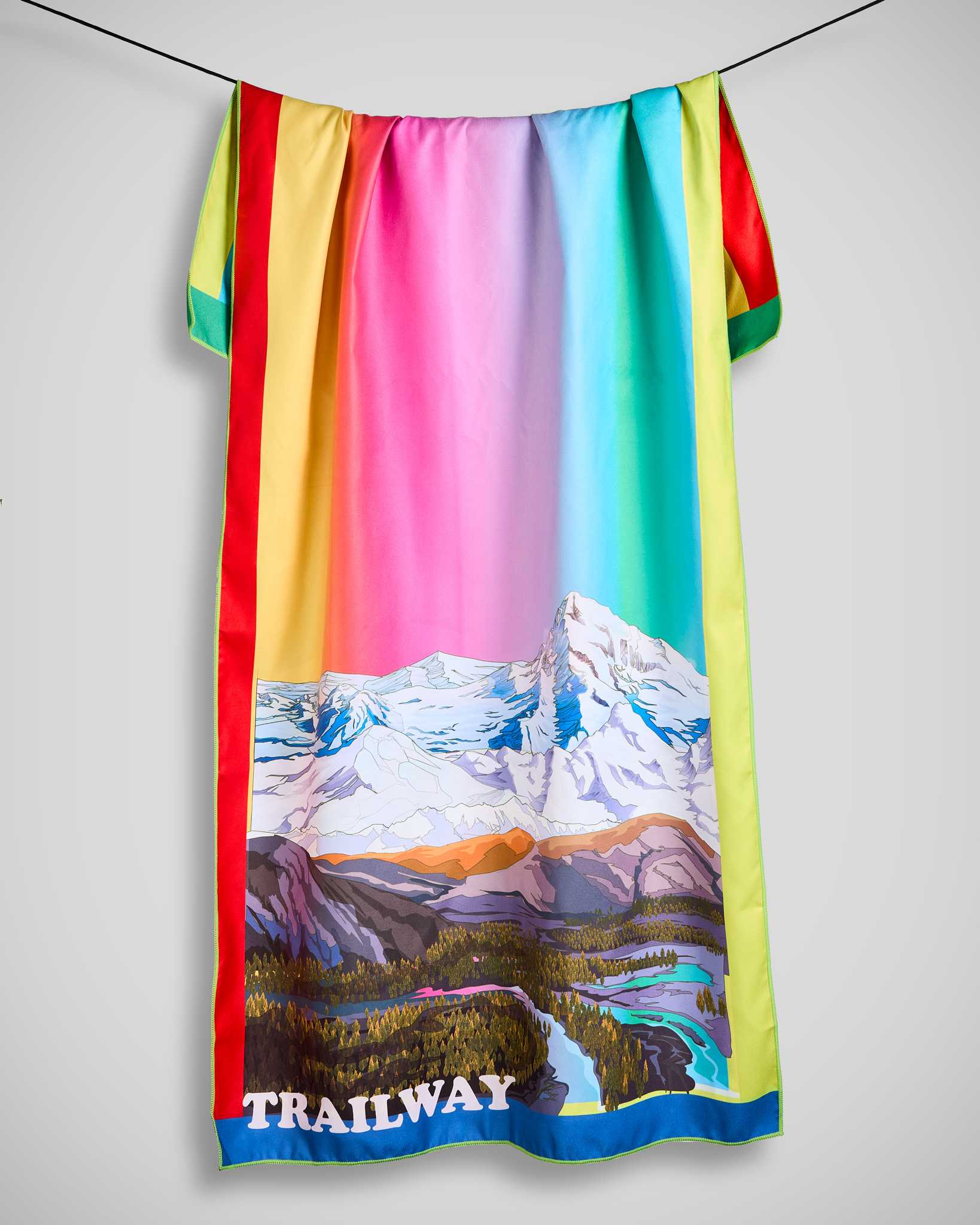Rainbow Adventure Micro Fibre Towel