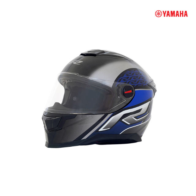 หมวกกันน็อคเต็มใบปิดคาง R-SERIES (สีดำ/น้ำเงิน) ไม่เข้าร่วมสวัสดิการ
