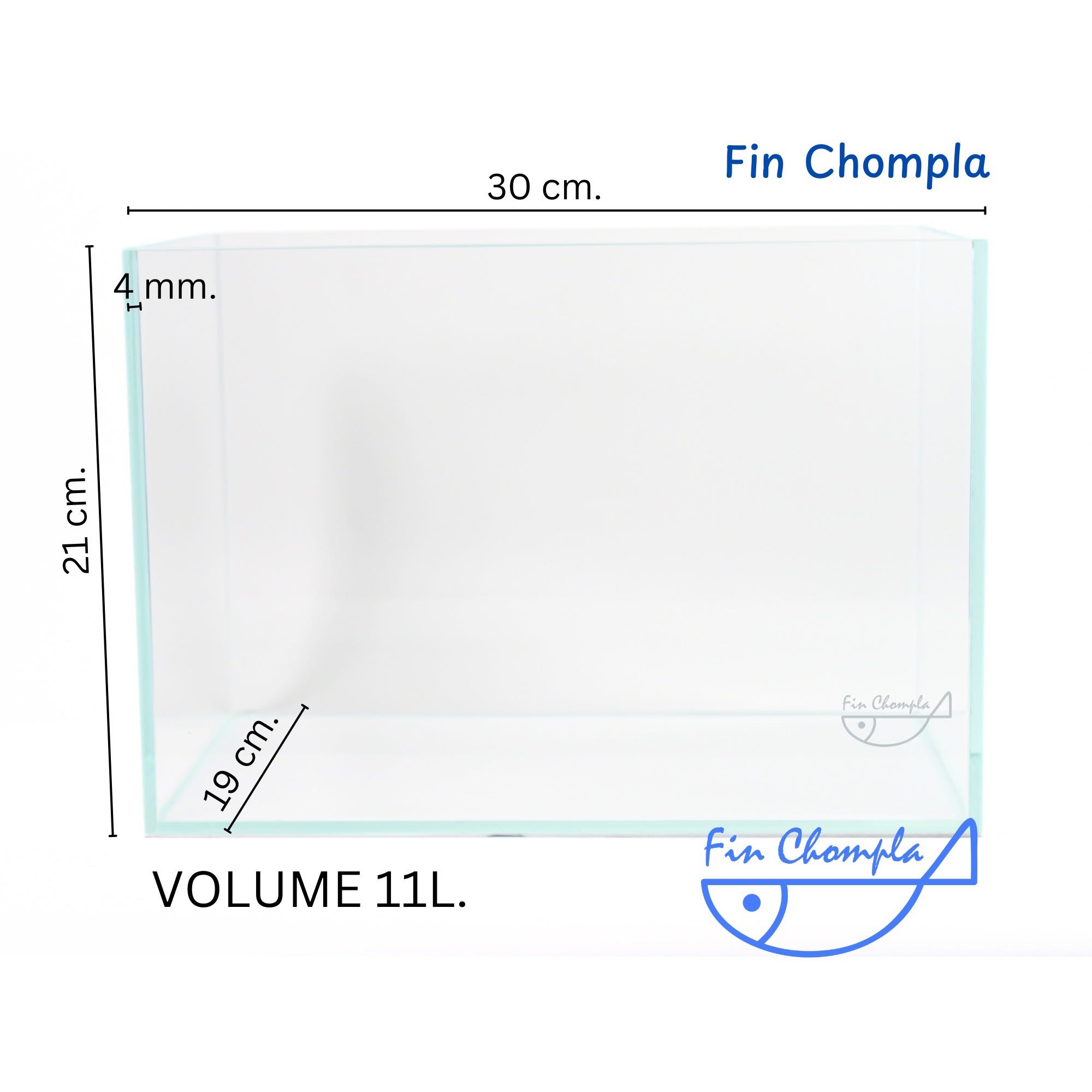 Super Clear Tank 30X 19X21 cm