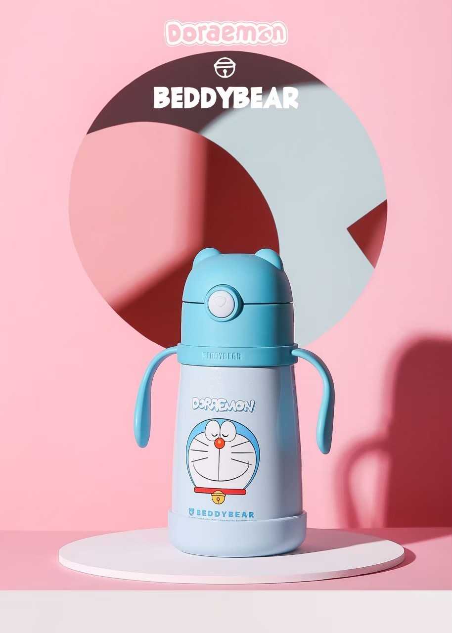 BeddyBear (Limited Edition) กระติกน้ำสูญญากาศสแตนเลส พร้อมข้อต่อสายสะพาย-มือจับ BB003MD-015 300 ml.
