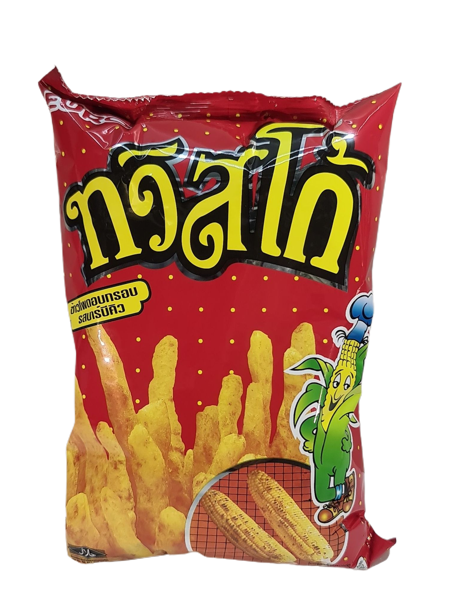 ขนม ทวิสโก้ ข้าวโพดอบกรอบรสบาร์บีคิว 
