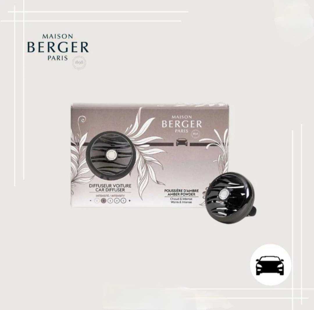 Car set - Holly + refill Amber Powder : เซ็ทน้ำหอมสำหรับรถยนต์กลิ่น แอมเบอร์ พาวเดอร์