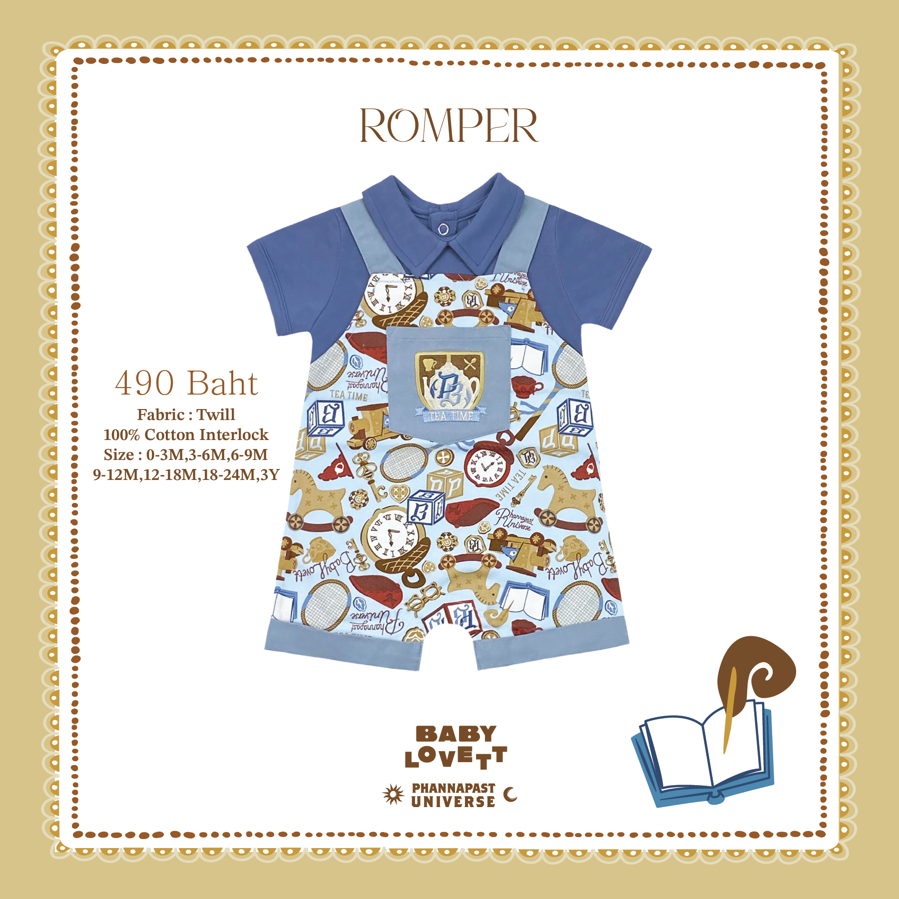 19 Afternoon Tea - Romper