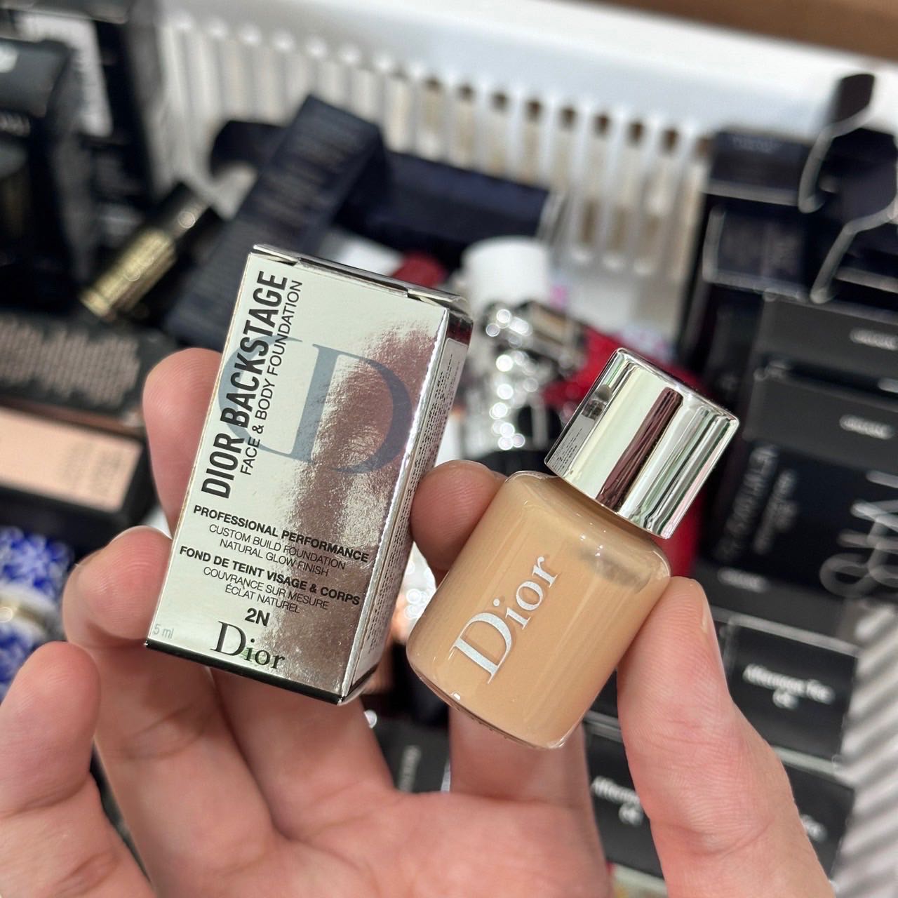 🔥Dior Blackstage Face & Body Primer 001 universal 5 ml ผลิต 10/2019