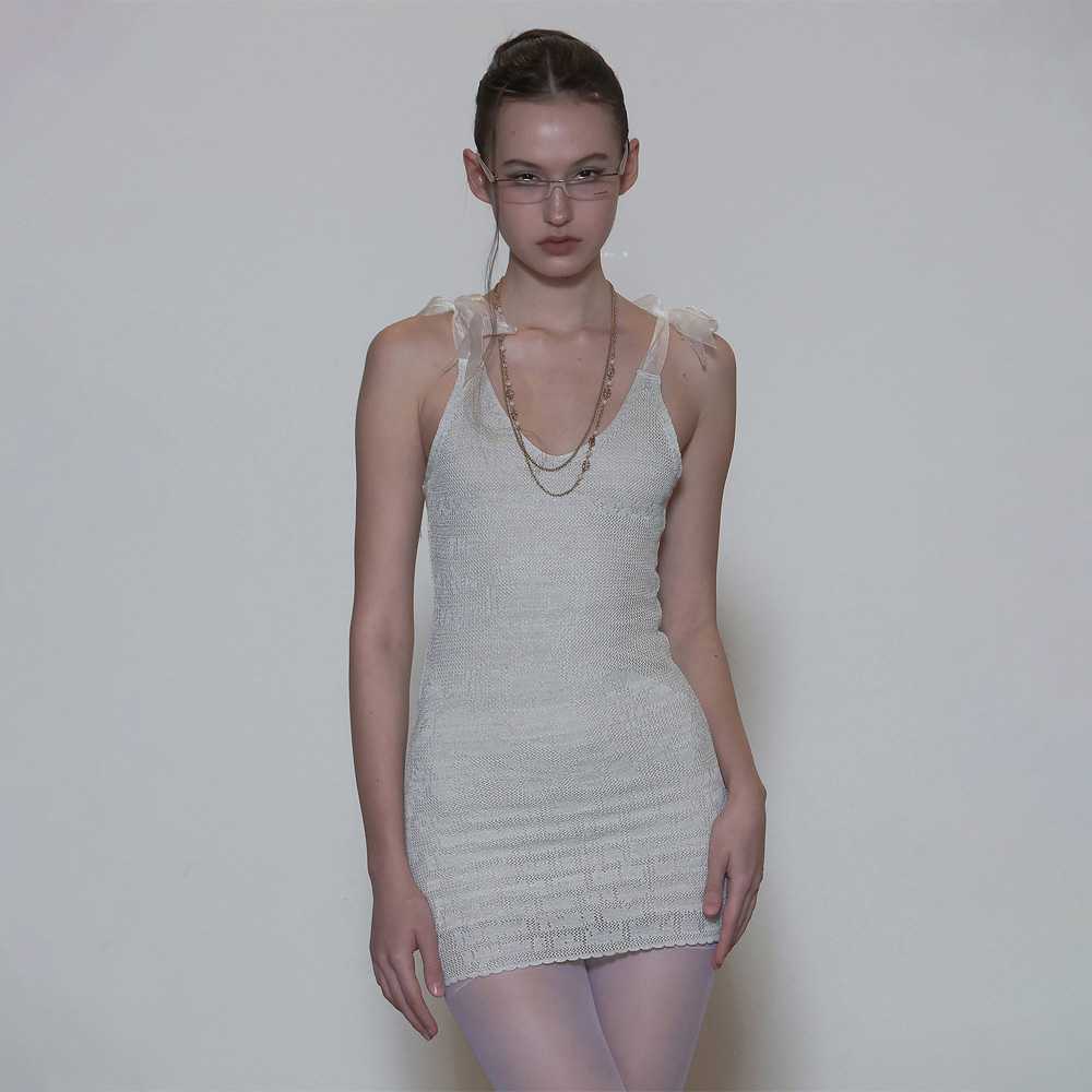 SCULPTOR® เดรส Silhouette Crochet Mini Dress