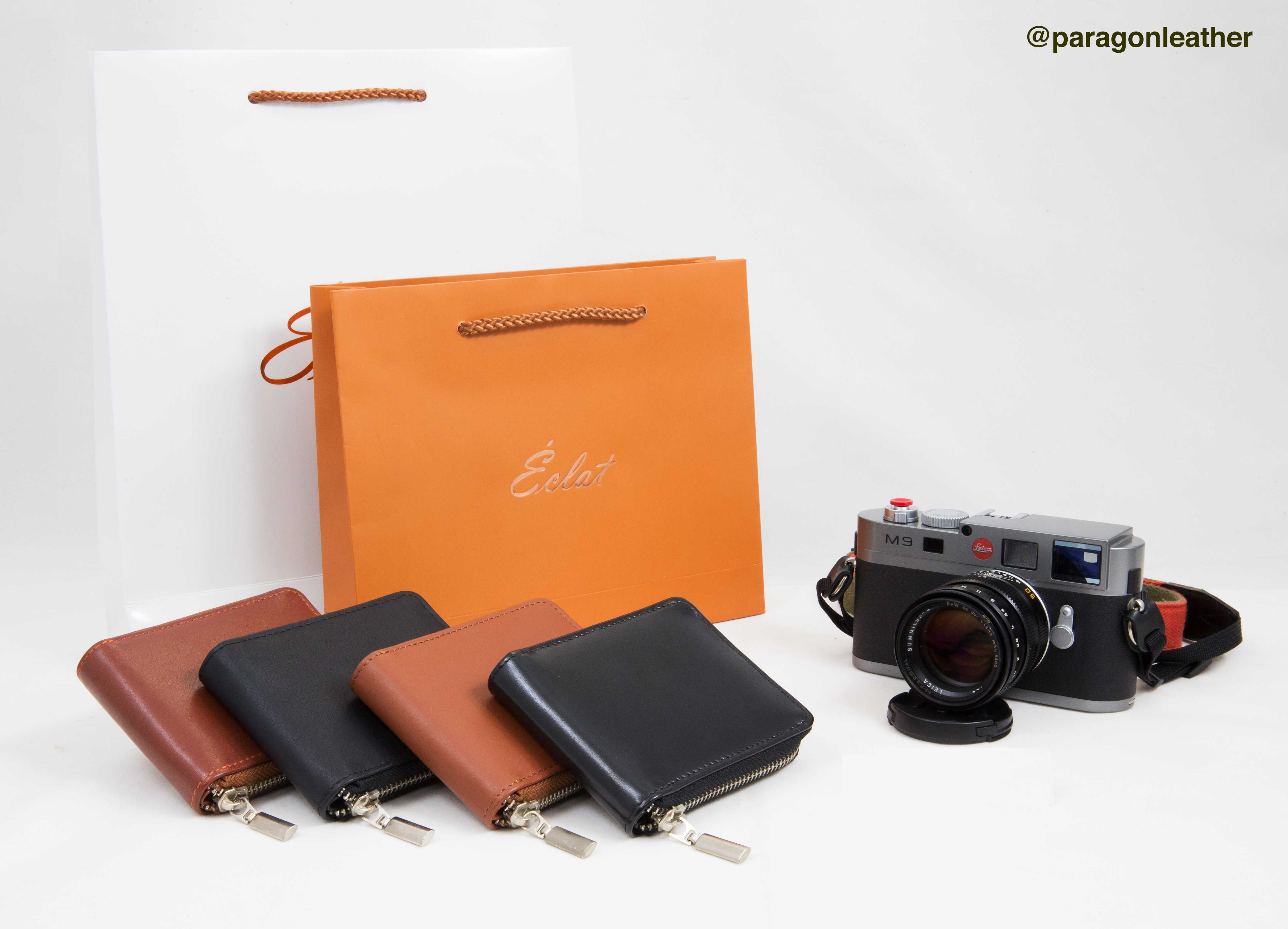 Zipped wallet - กระเป๋าสตางค์หนังแท้ซิปรอบแบบใบสั้น