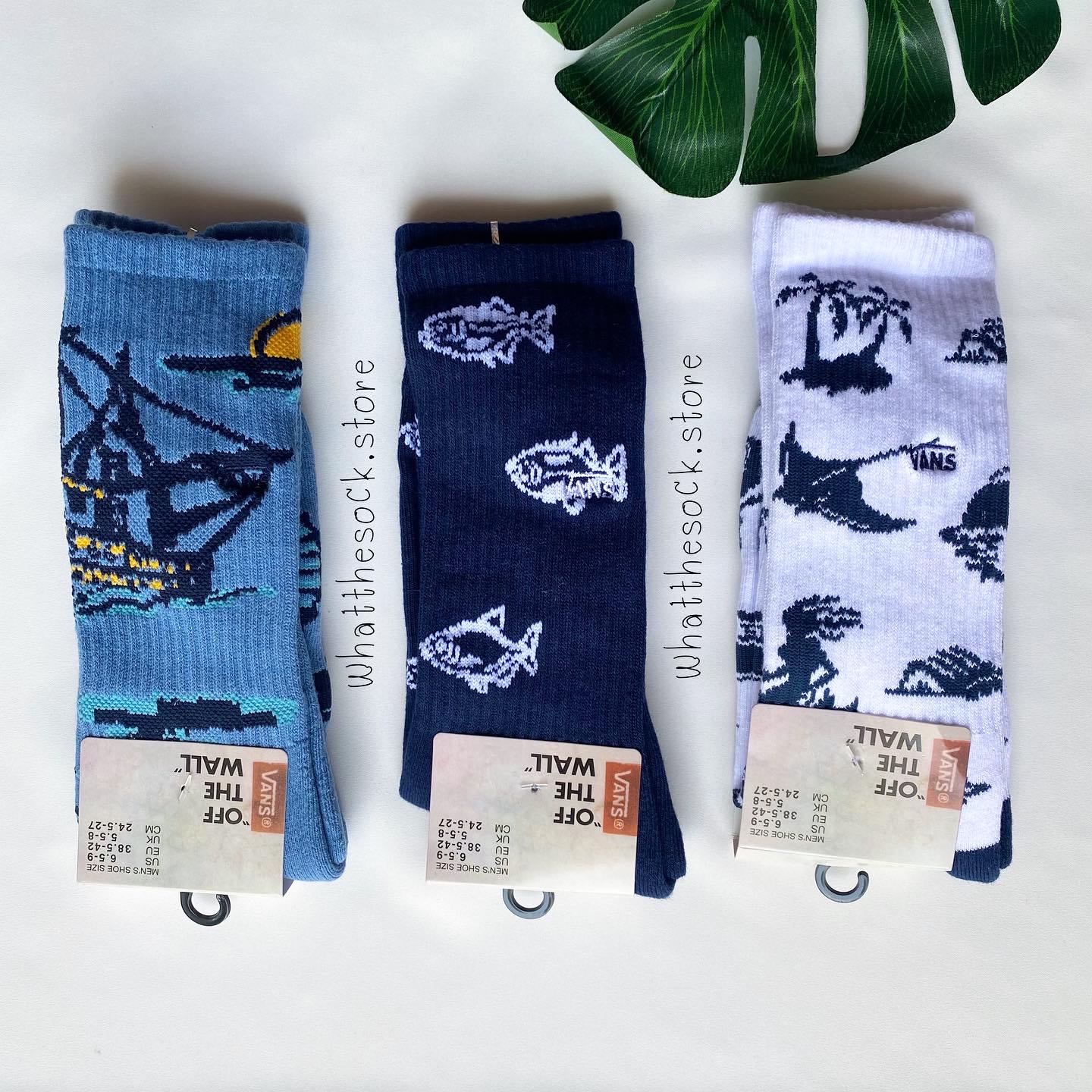 Vans sock ถุงเท้าสตรีท ถุงเท้าข้อยาว พร้อมส่ง‼️