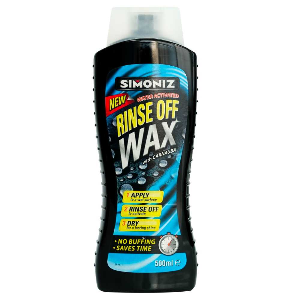 SM. Rinse Off Wax ไซโมไนซ์ ริ้นส์ ออฟ แว็กซ์ (แว็กซ์เคลือบสีขณะรถเปียก)  200-S51