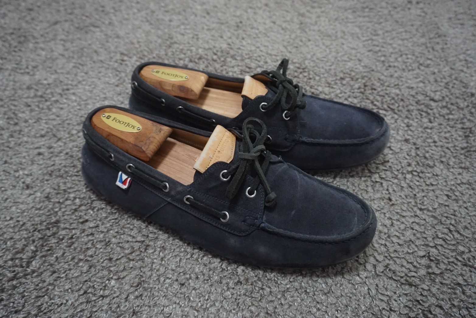 LOUIS VUITTON BOAT SHOES Size 8.5