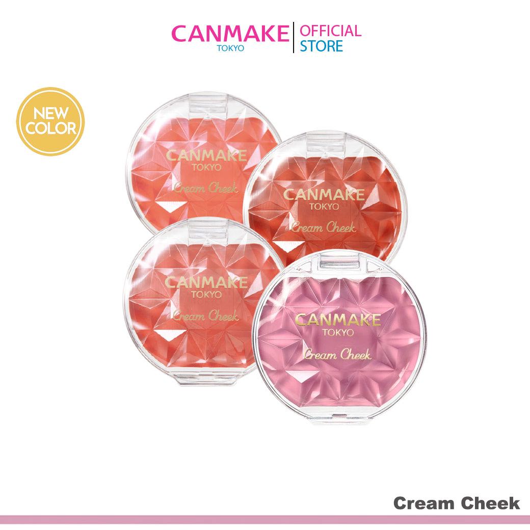 Canmake Cream Cheek บลัชออนครีม เนื้อมูส - เจลใส