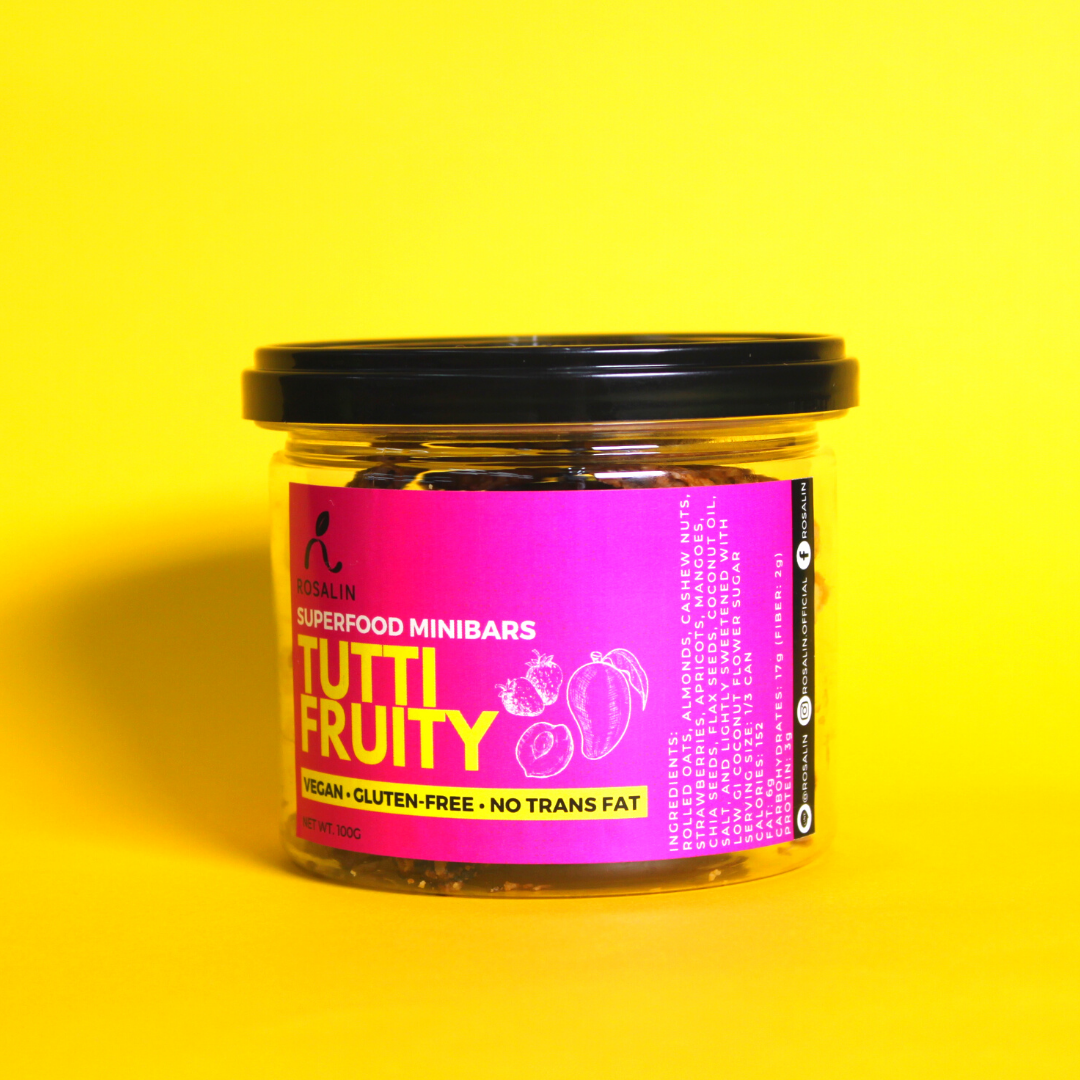 SUPERFOOD MINIBARS - TUTTI FRUITY