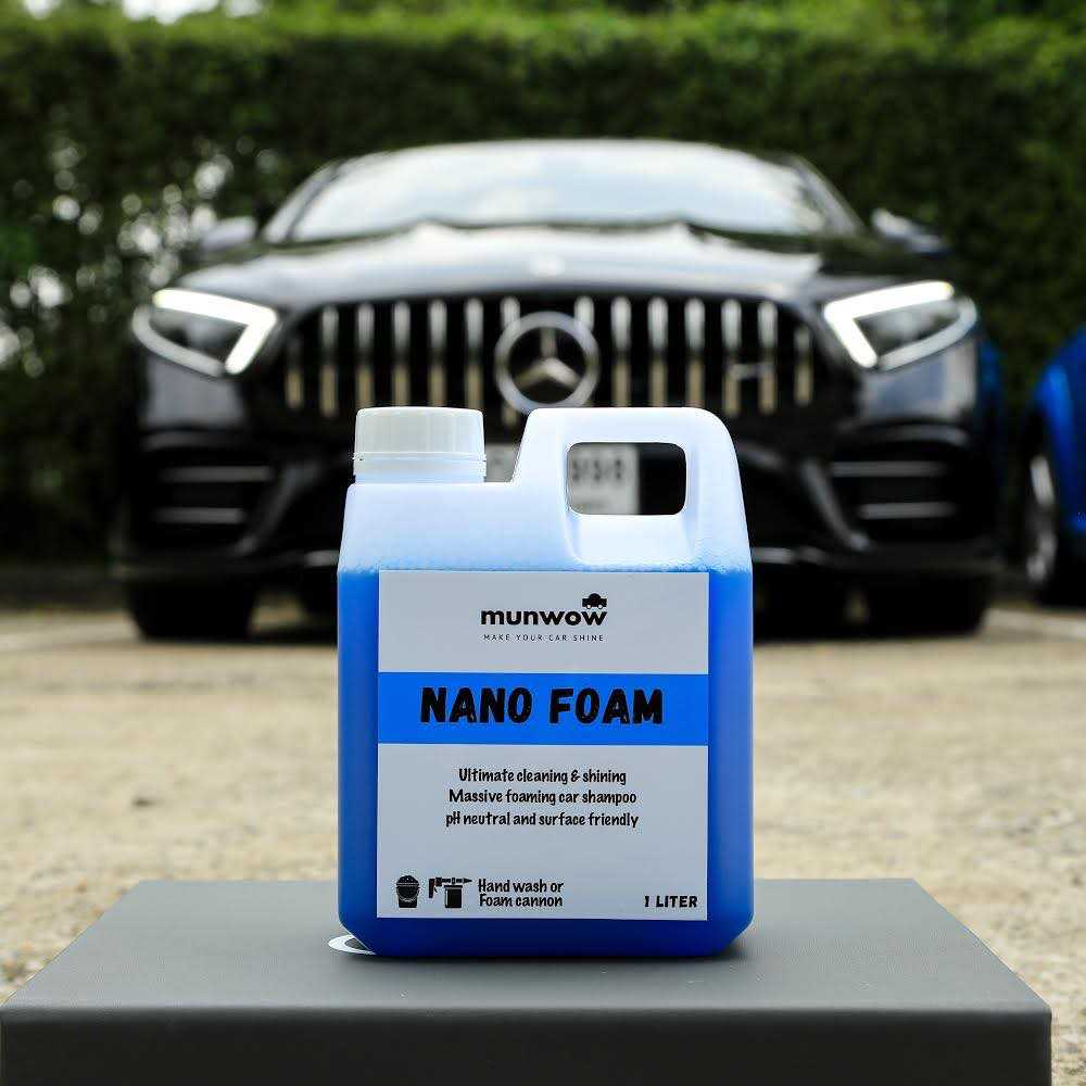 Munwow Nano foam shampoo (ที่สุดของแชมพูขจัดคราบฝังแน่น)