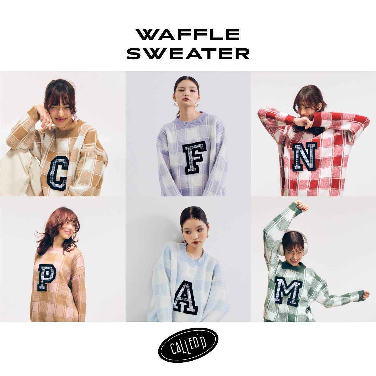 [Pre-Order ส่ง 09/06] Waffle Sweater  Lot-50