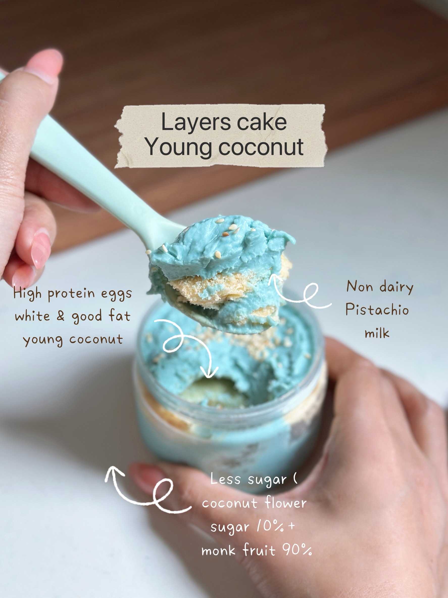 Heaven8 - Layers cake รส young coconut (Pre-order)