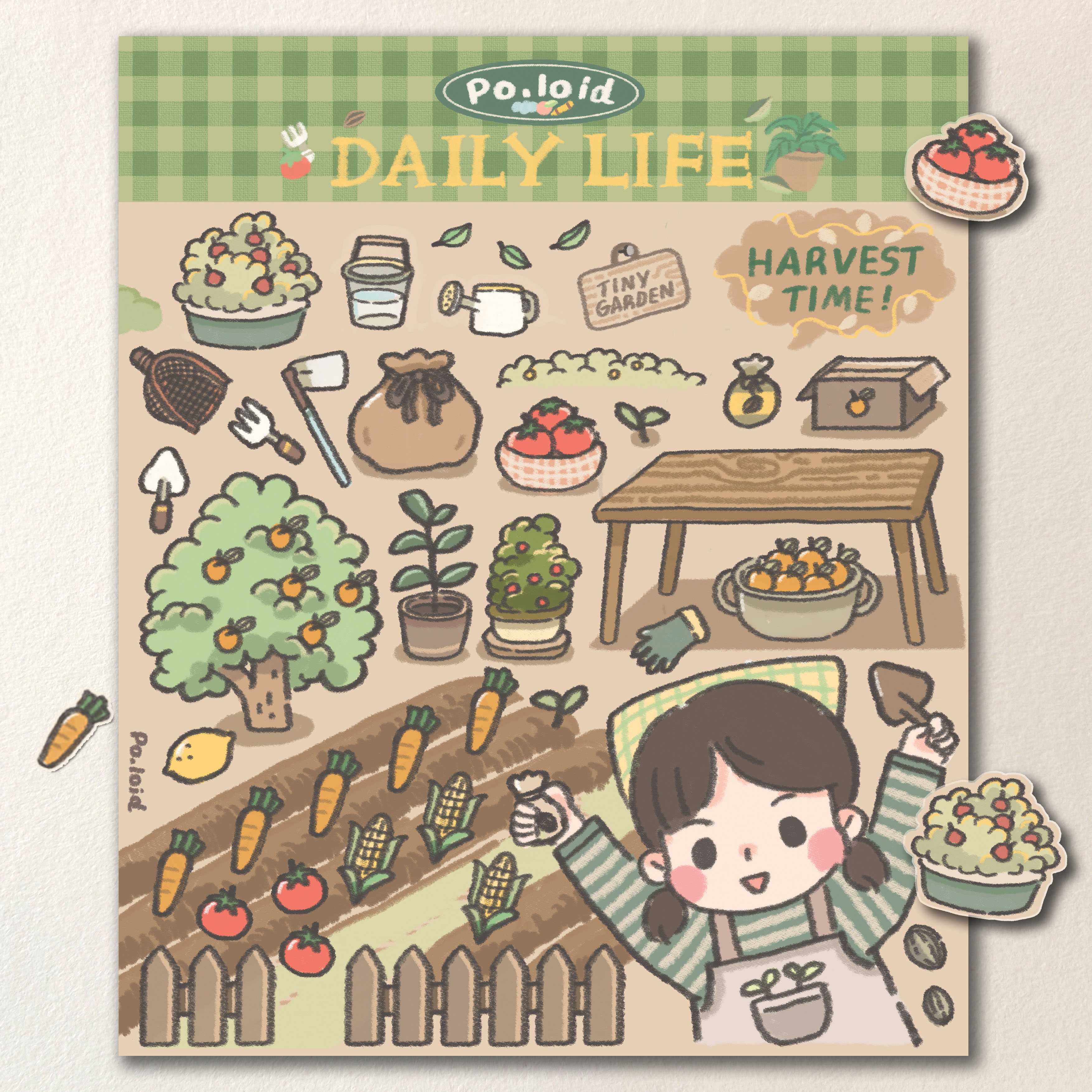 Harvest time! sticker