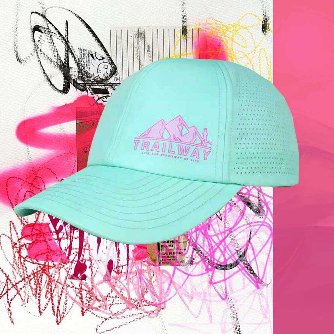 Trailway CoolDash 6 panels running hat