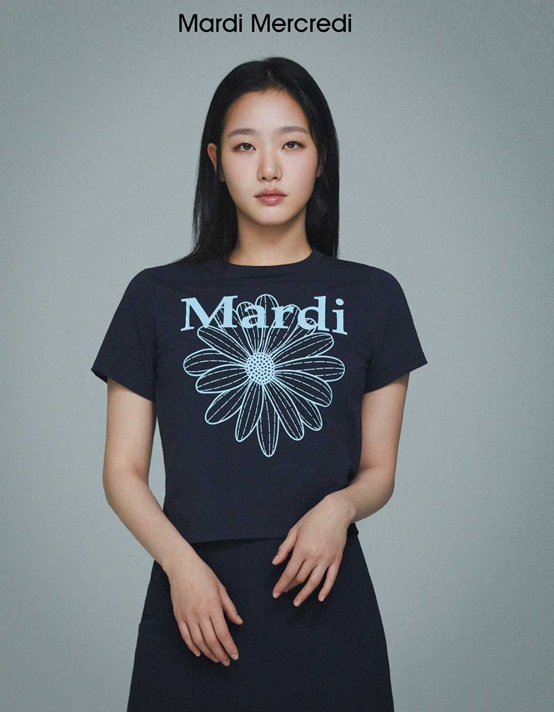[รุ่นสลิม อก 34] Mardi Slim T-shirt  เสื้อยืด สีขาว สีกรม สีดำ
