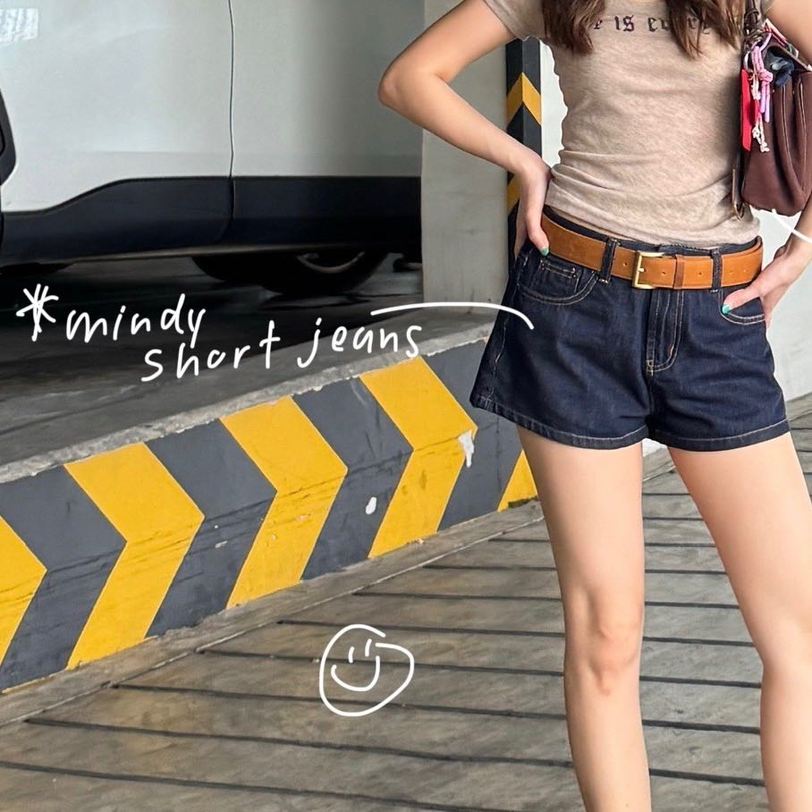 (PRE ORDER) MINDY SHORT JEANS