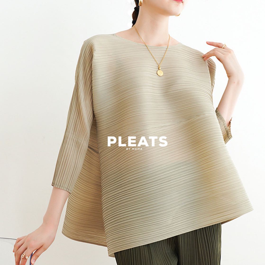 PLEATS SHIRT - SH041