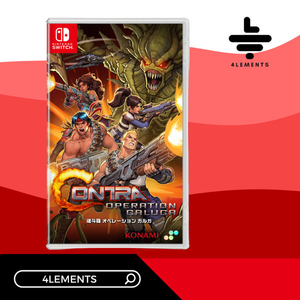 (พร้อมส่ง) SWITCH CONTRA OPERATION GALUGA [ASI] ENG