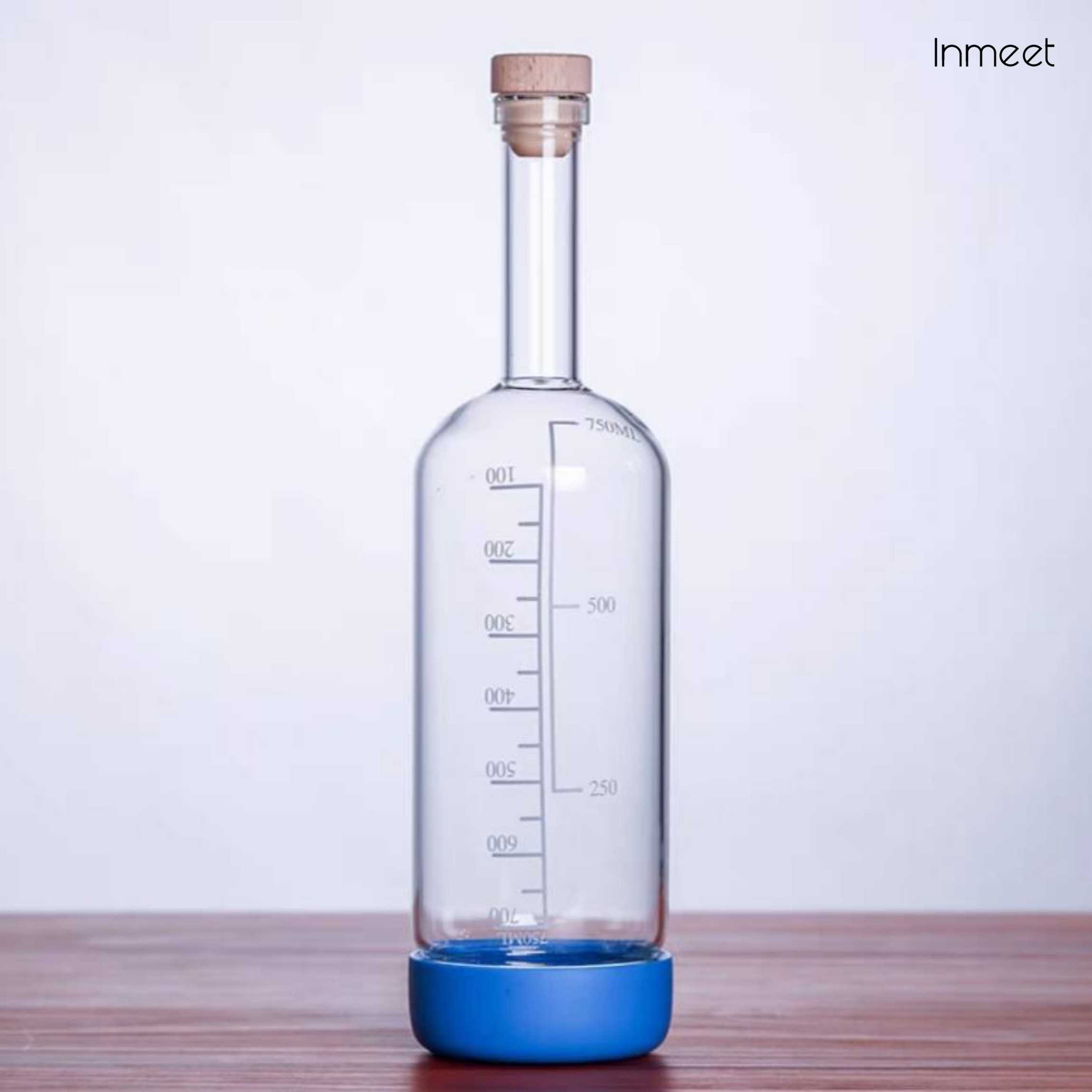 INMEET Glass Bar Bottle ขวดแก้วใส (B02 Scale)
