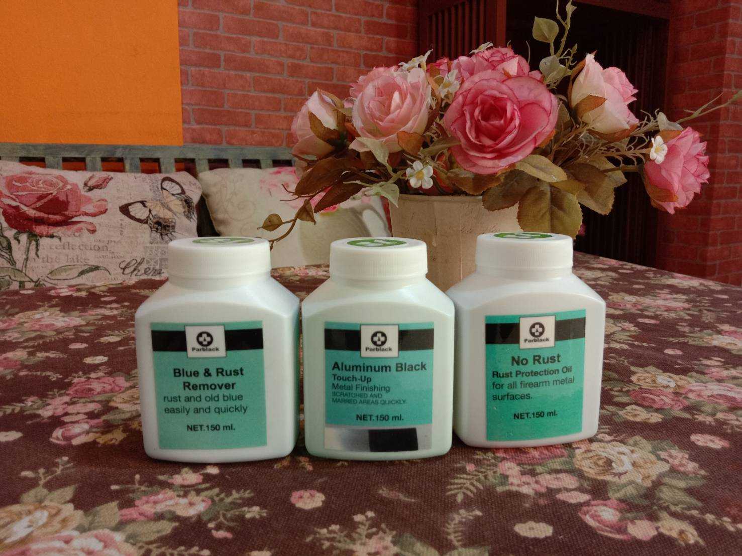 Set รมดำสูตรเย็น สำหรับอลูมิเนียม