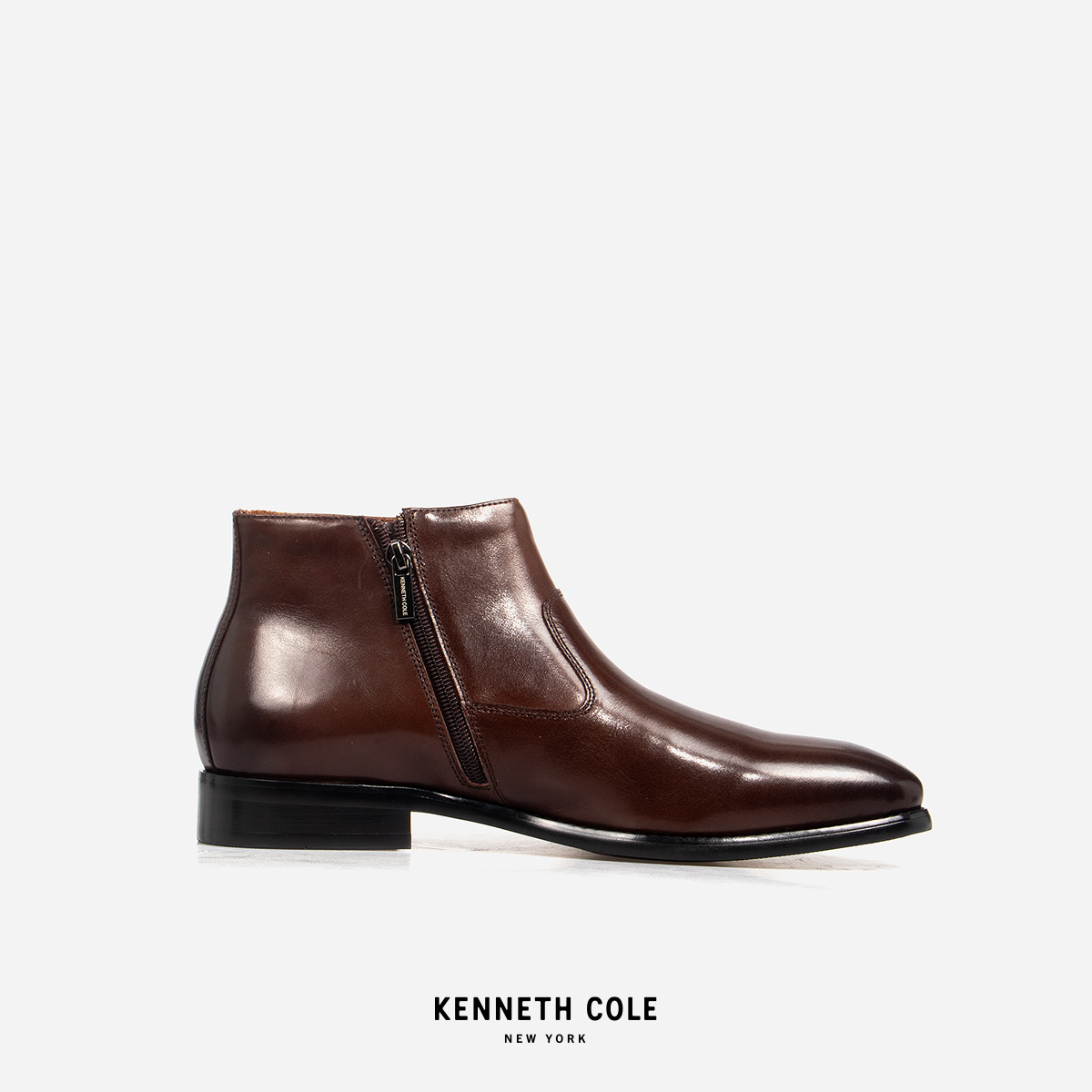KENNETH COLE รองเท้าบูทผู้ชาย รุ่น JOHANSON DARK BROWN สีน้ำตาลเข้ม ( BOT - RS54057LE-202 )
