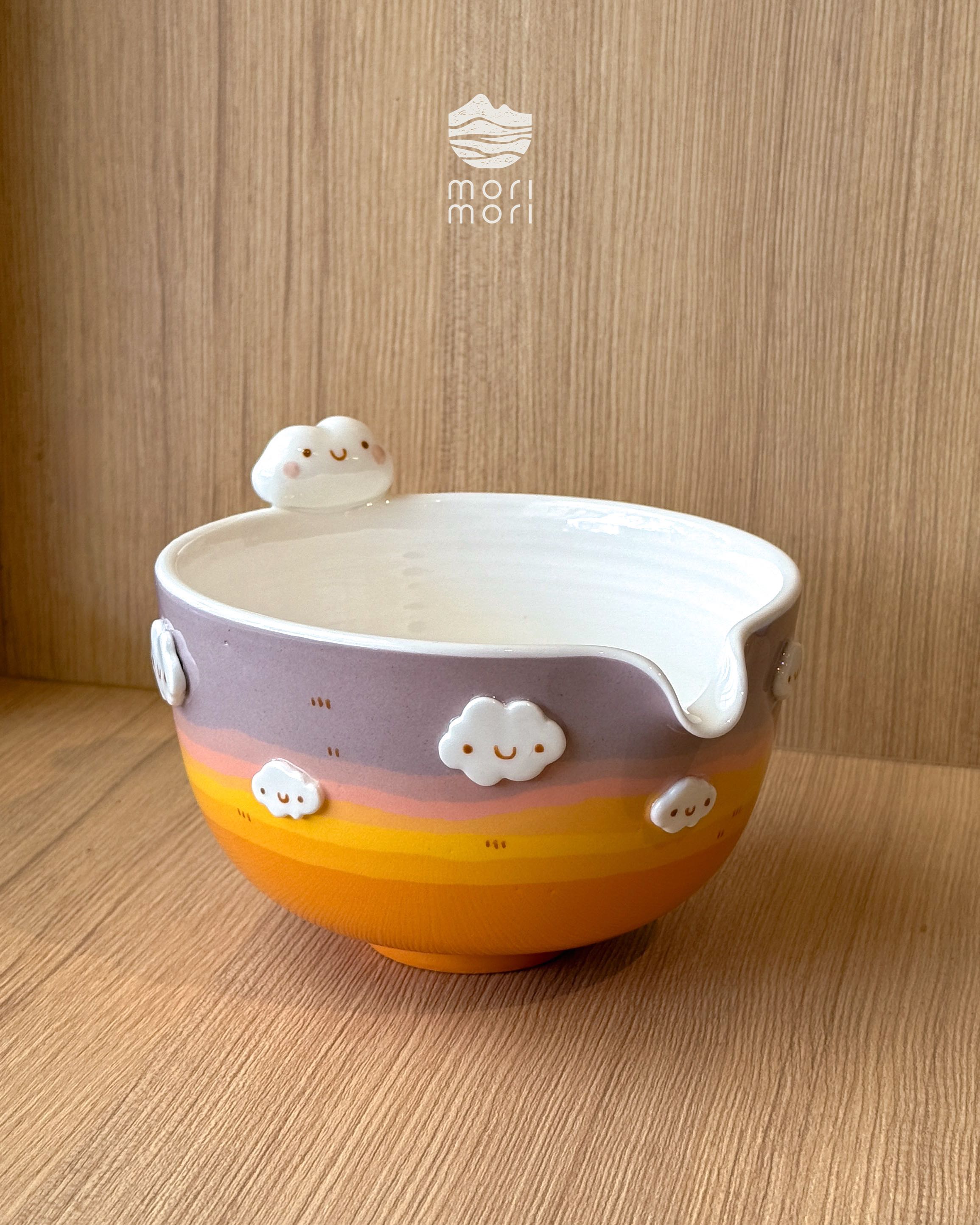 SUNSET Cloud Matcha bowl พร้อมส่ง
