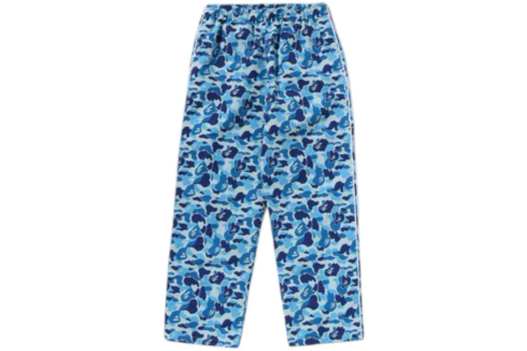Bape ABC Camo Track Pants Blue