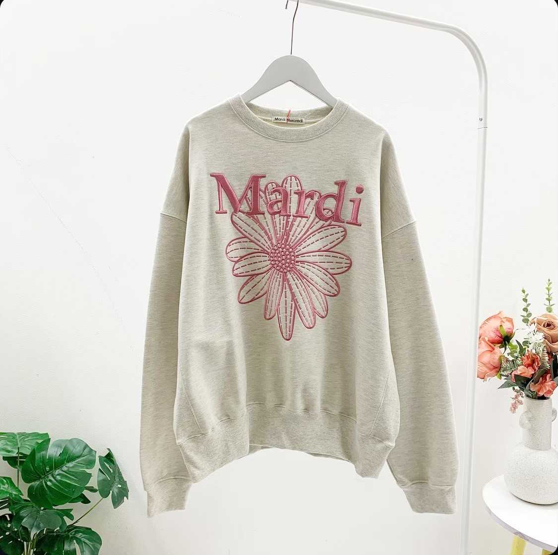 Mardi Flower Sweatshirt (แบบปัก)