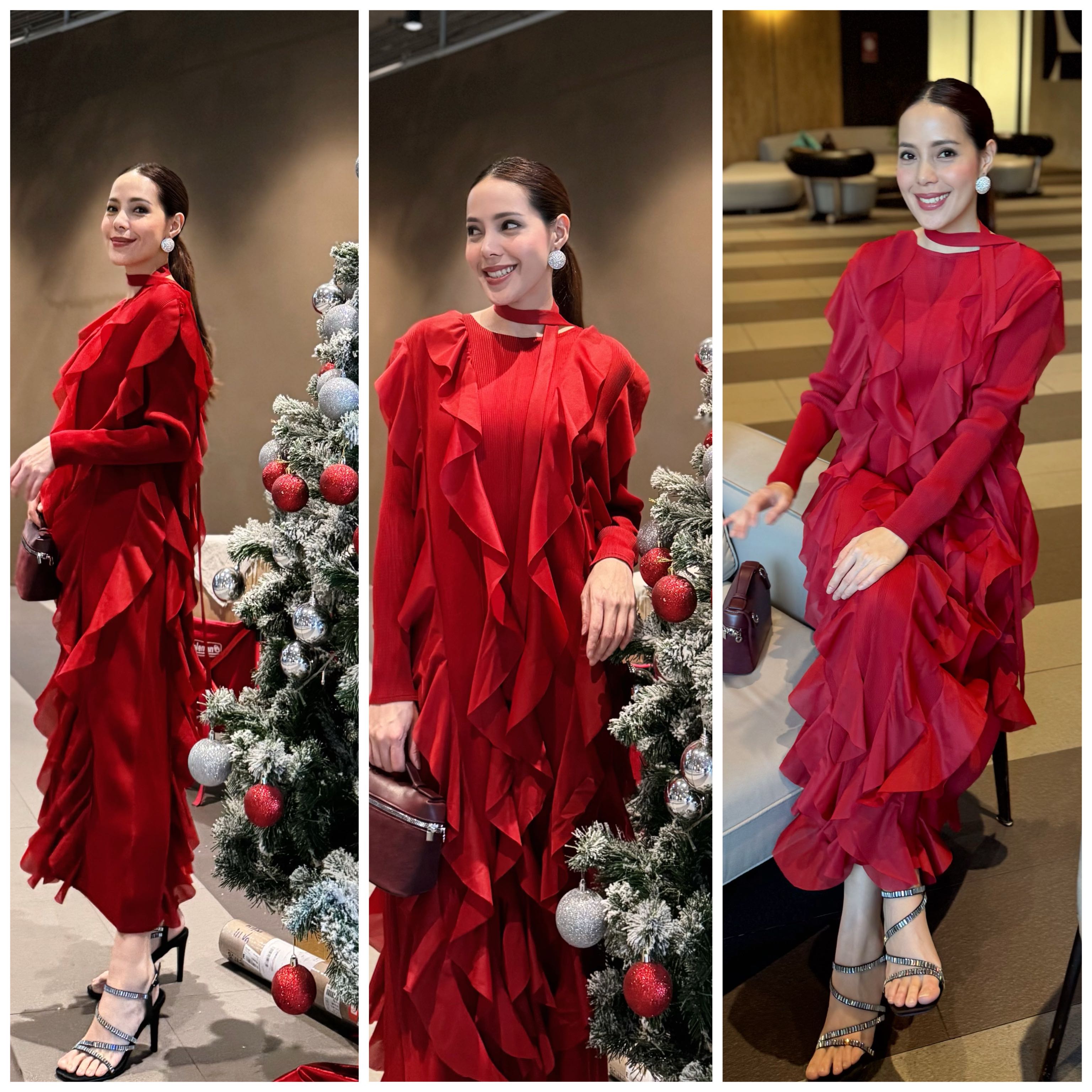 🎄 Anna Dress 🎄 red wine color 