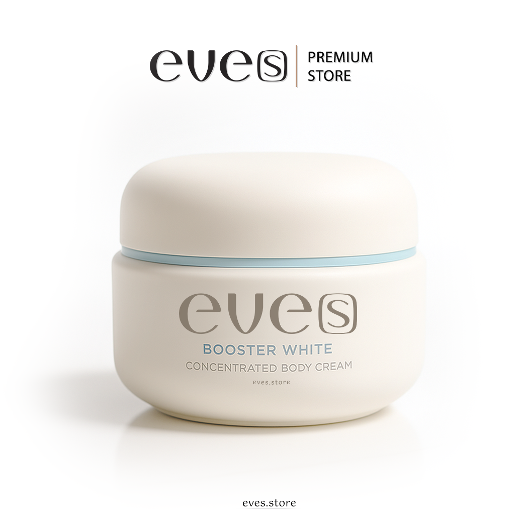 EVE'S บูสเตอร์ ครีม อีฟส์ 100 g. ช่วยให้ผิวกระจ่างใส   ลดรอยแตกลาย หลังคลอด
