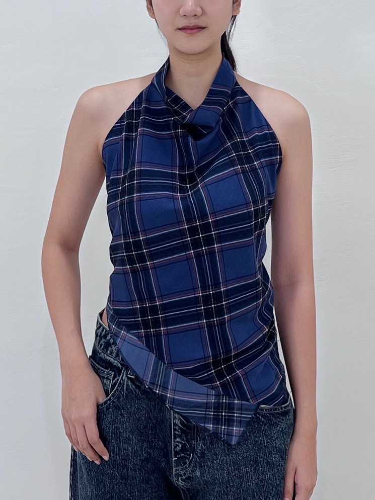LUNA TOP - DARK BLUE