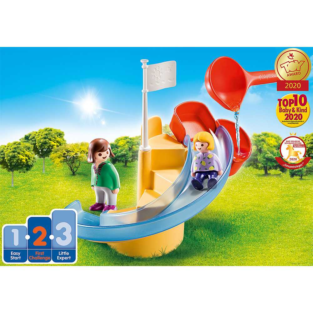 Playmobil 70270 1.2.3 AQUA Water Slide 123 อควา สไลเดอร์น้ำ