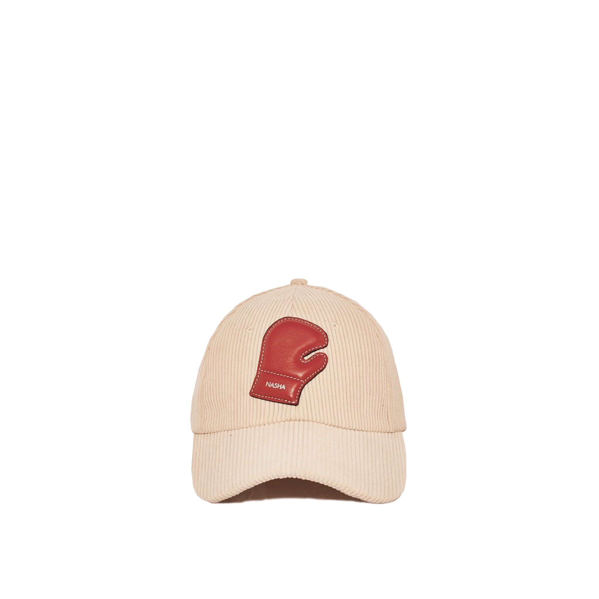 Boxer Cap Corduroy | Off white Fighter Red