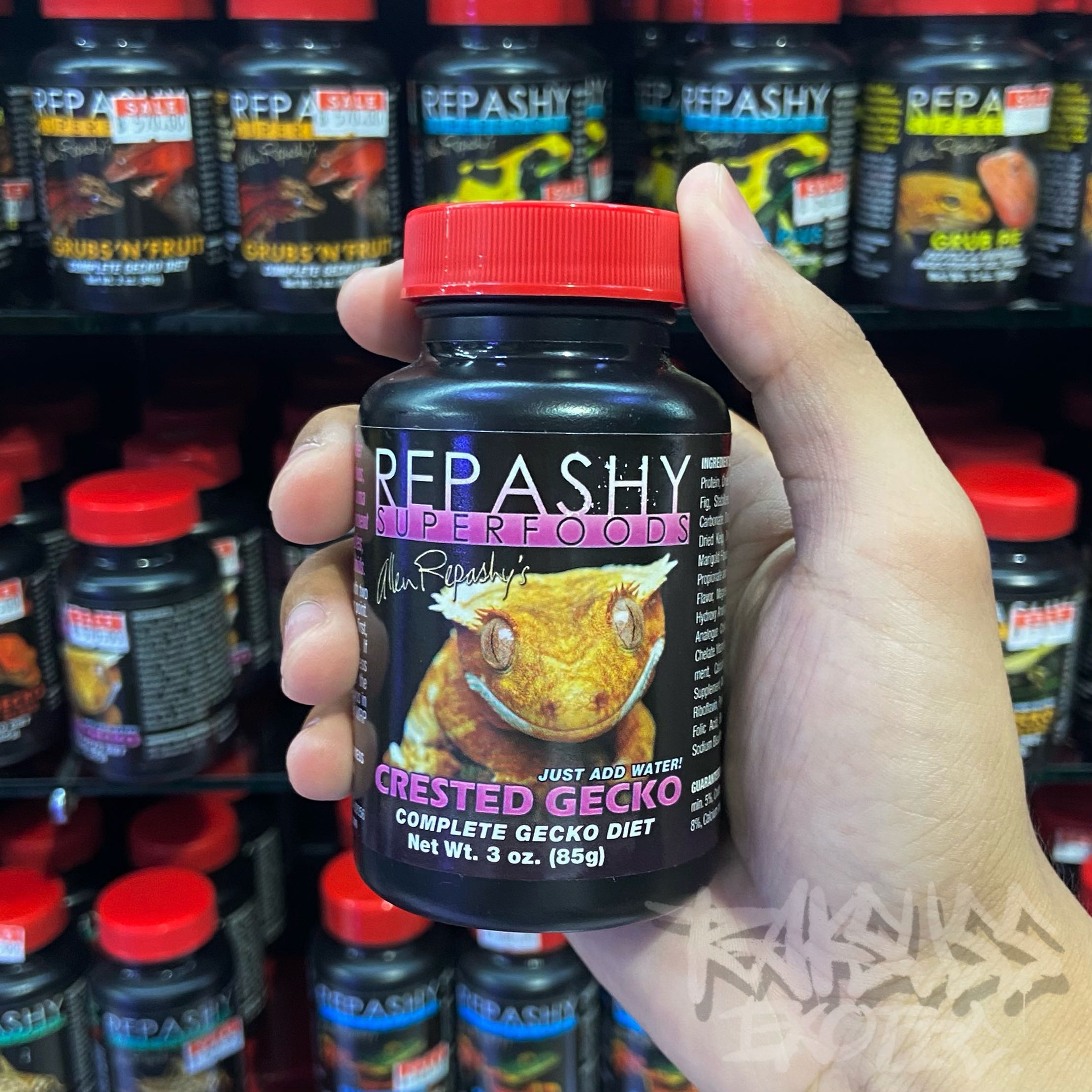 Repashy Crested Gecko Complete Gecko Diet Net Wt. 3oz. (85g)