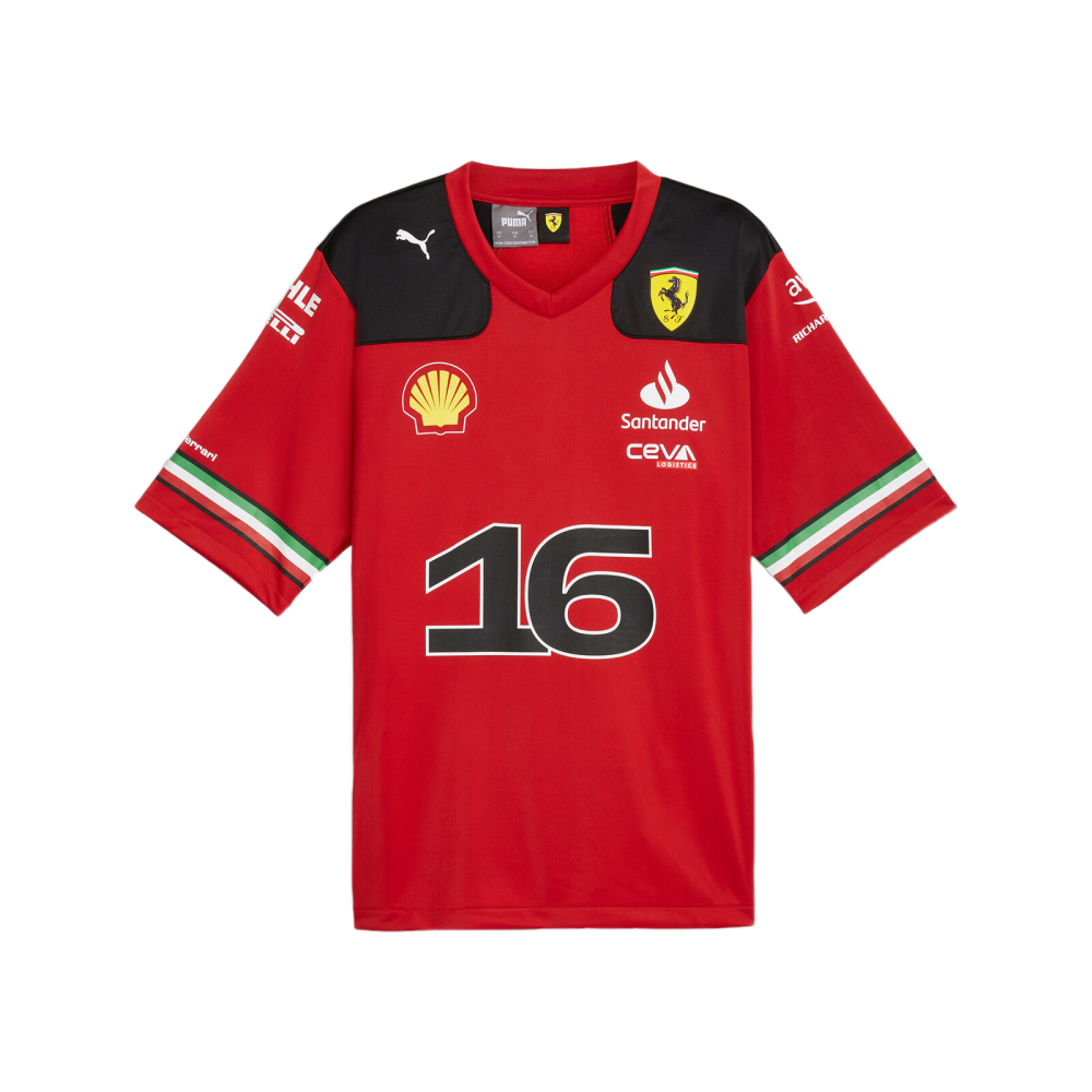 [PRE-ORDER] Scuderia Ferrari 2023 Team Charles Leclerc Football Shirt