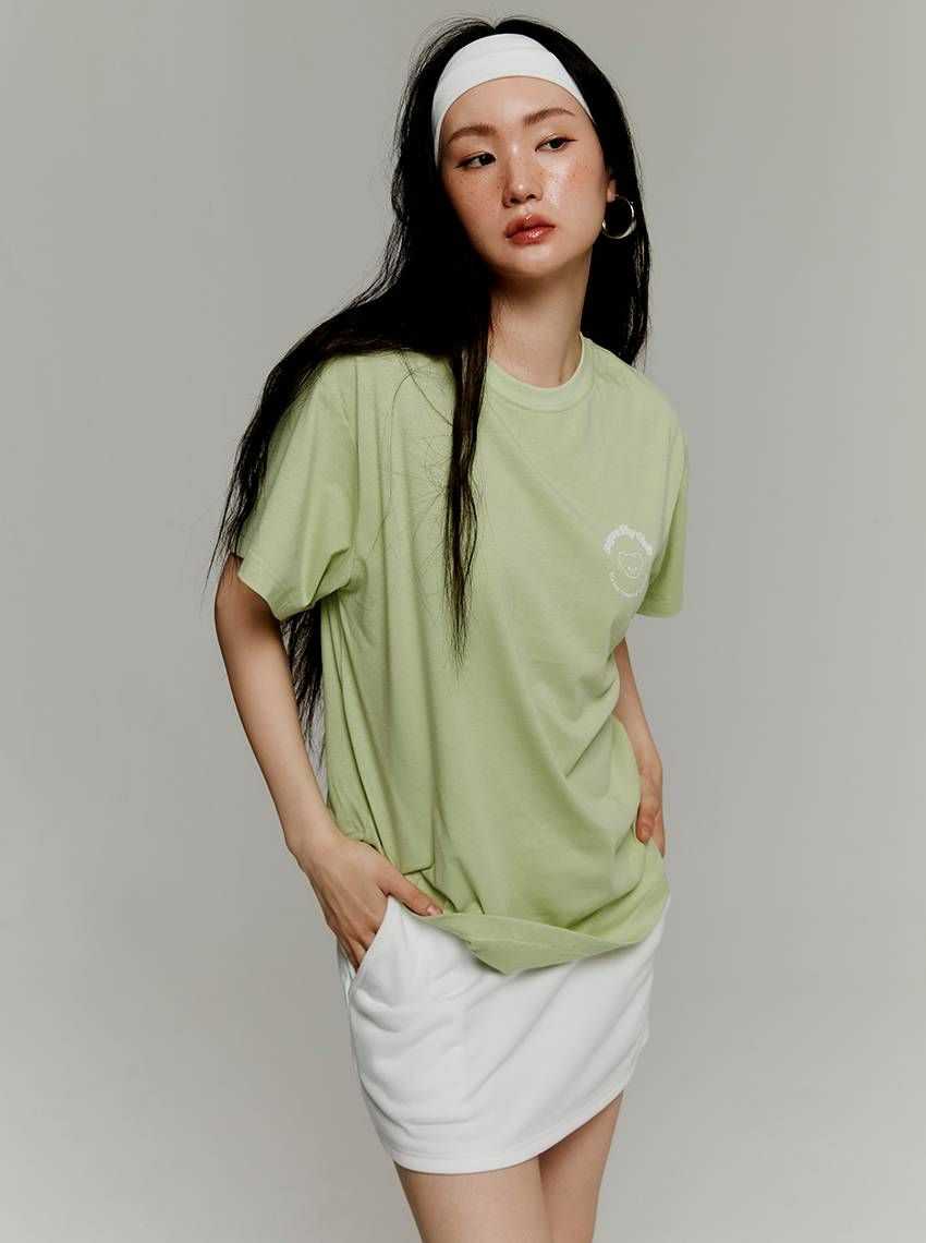 Sabina Wearever SS24 เสื้อยืด รหัส SOJ23007GL - สีเขียวอ่อน