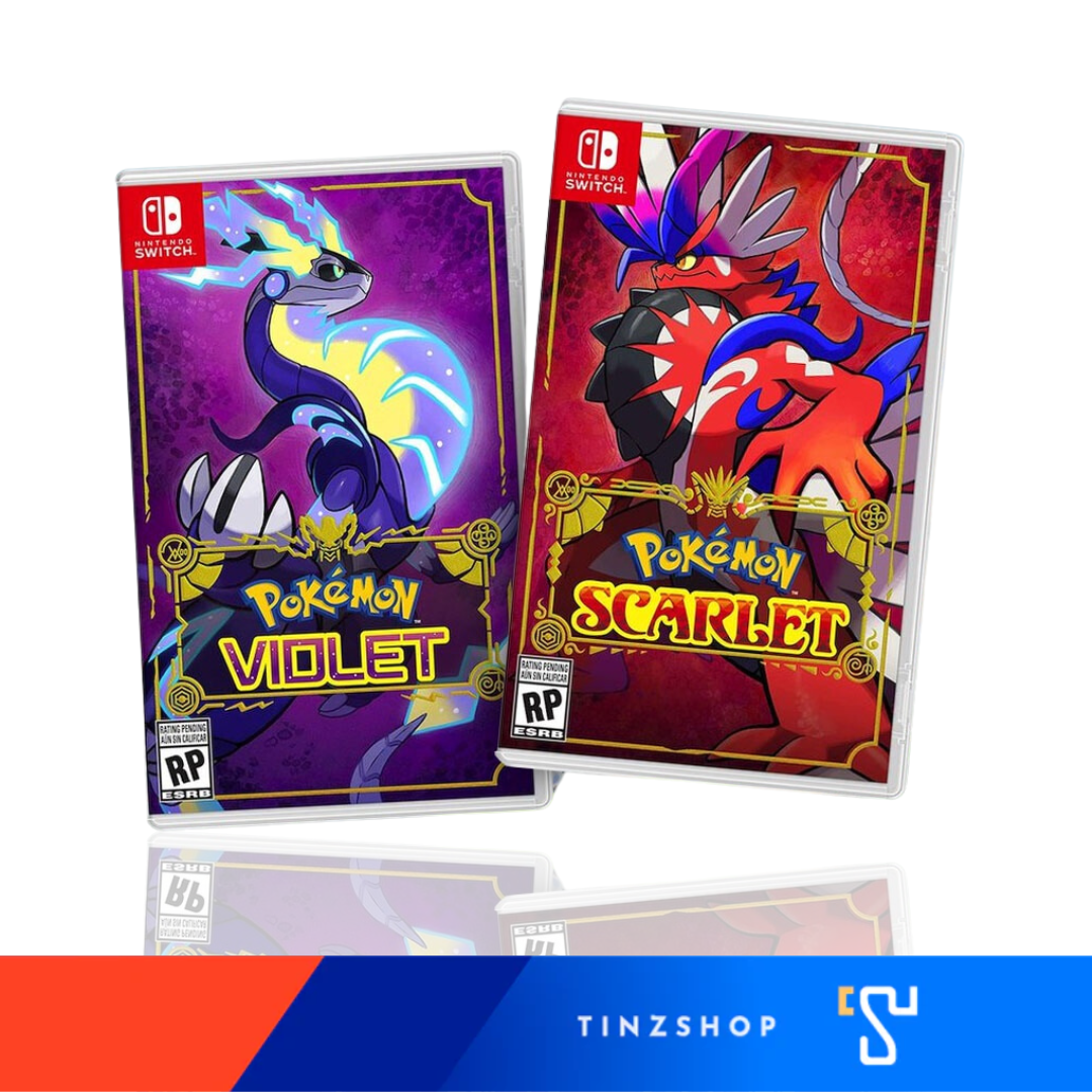 Nintendo Switch Game Pokemon Violet&Scalet Zone Asia / English