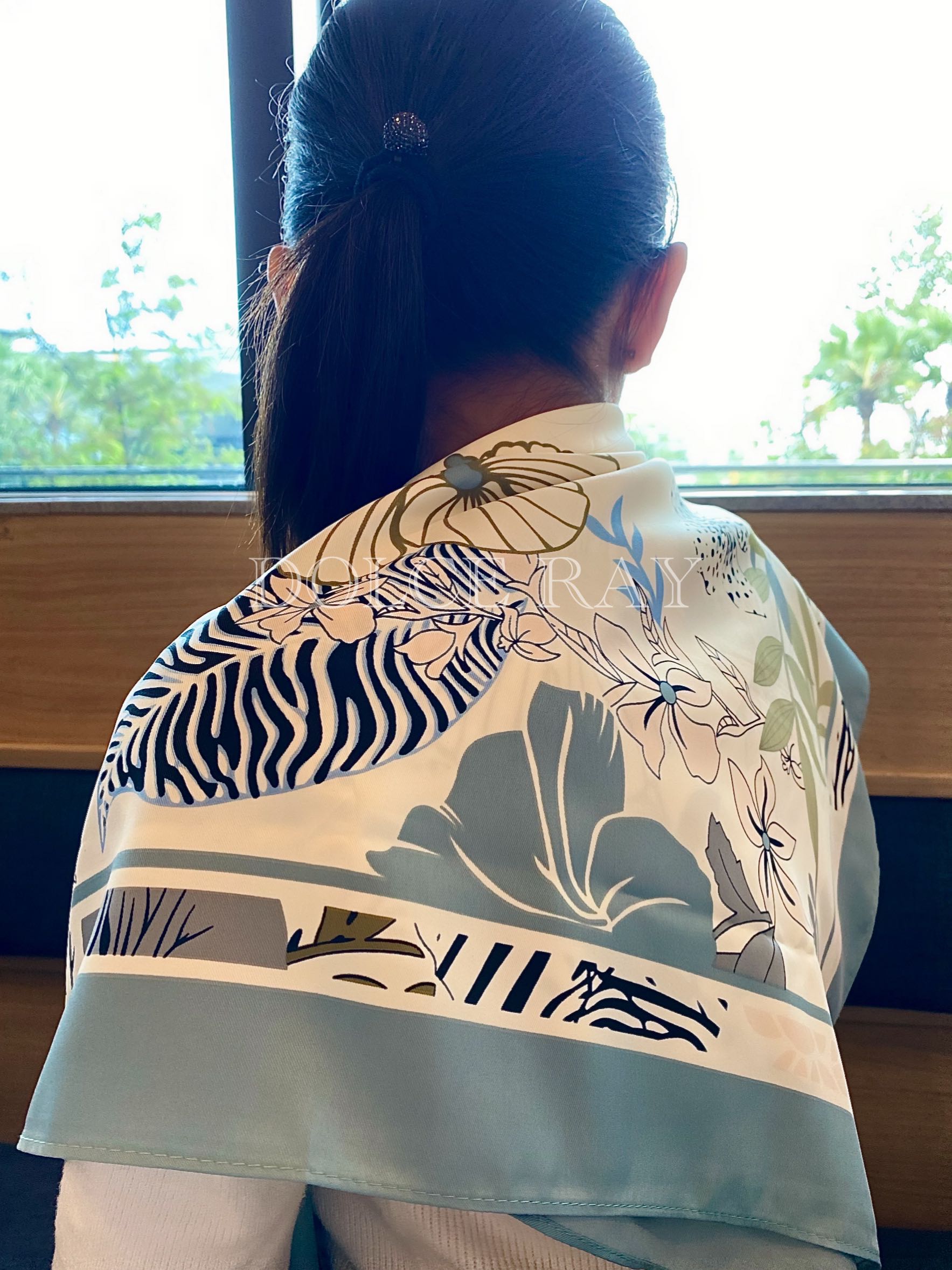 Ocean Petals Silk Twill พร้อมแพ็กเกจโปรโมชั่น