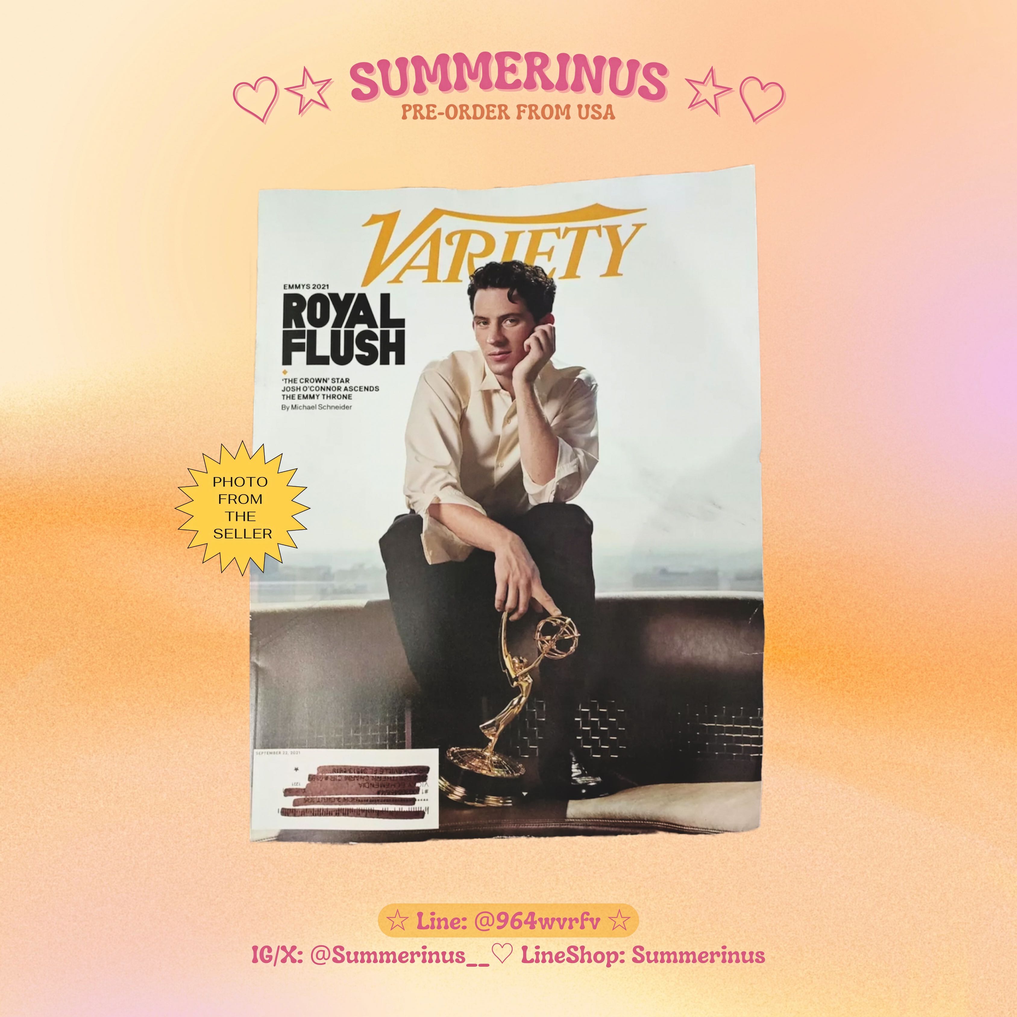 Variety Magazine 🌞 Josh O’Connor 💌 September 2021
