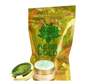 Herb Gold Refill 30G. เฮิร์บ โกลด์ ครีมเดี่ยวสมุนไพรธรรมชาติบำรุงผิวหน้า ฟื้นฟู บำรุงผิว