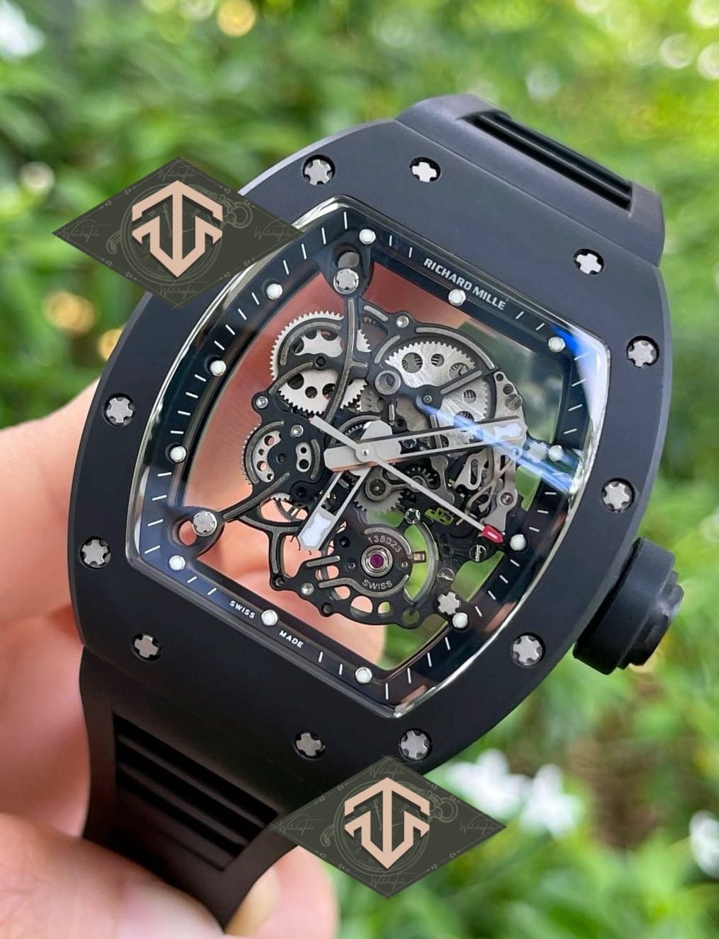 Richard Mille Rm055 Bubba Watson Black Ceramic BBR