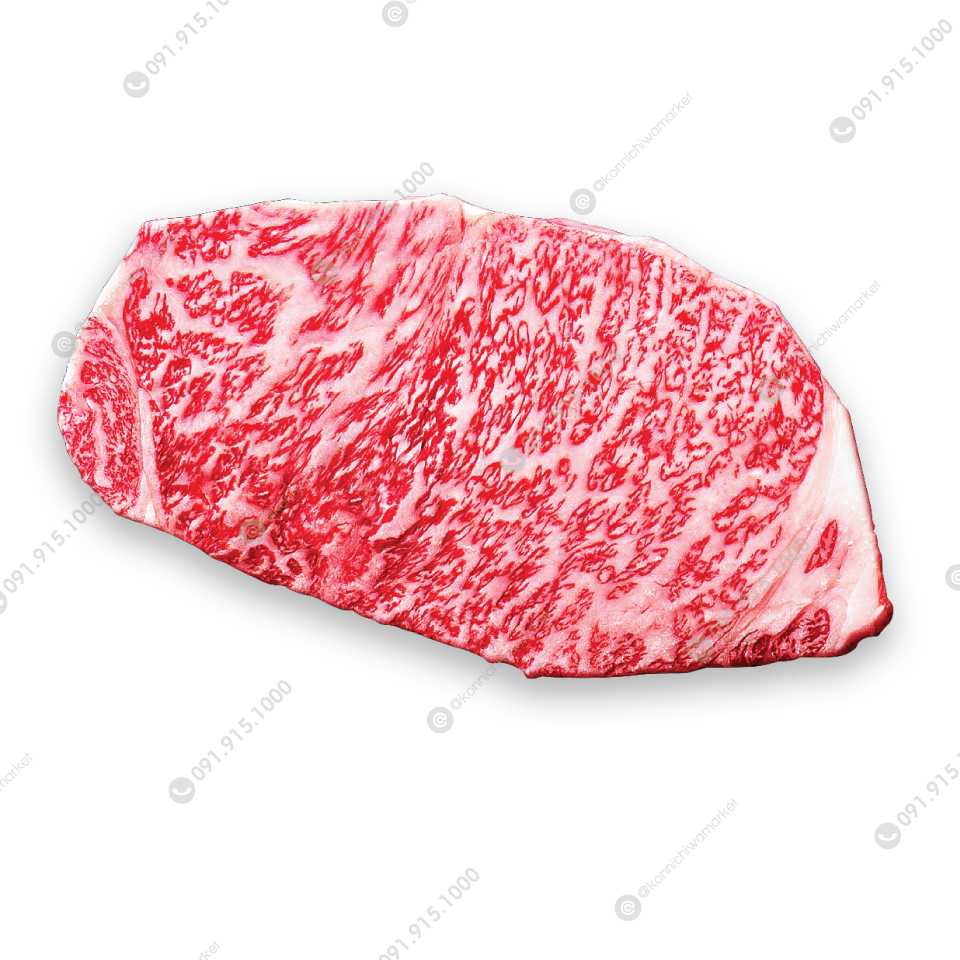 เนื้อสันนอก (A4) คาโกชิม่า / Kagoshima Striploin (A4)