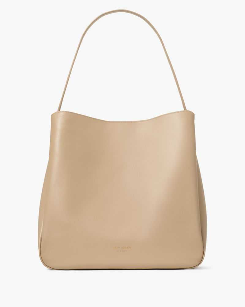 กระเป๋าสะพายไหล่รุ่น Grace Hobo Bag KK777 020 Timeless Taupe
