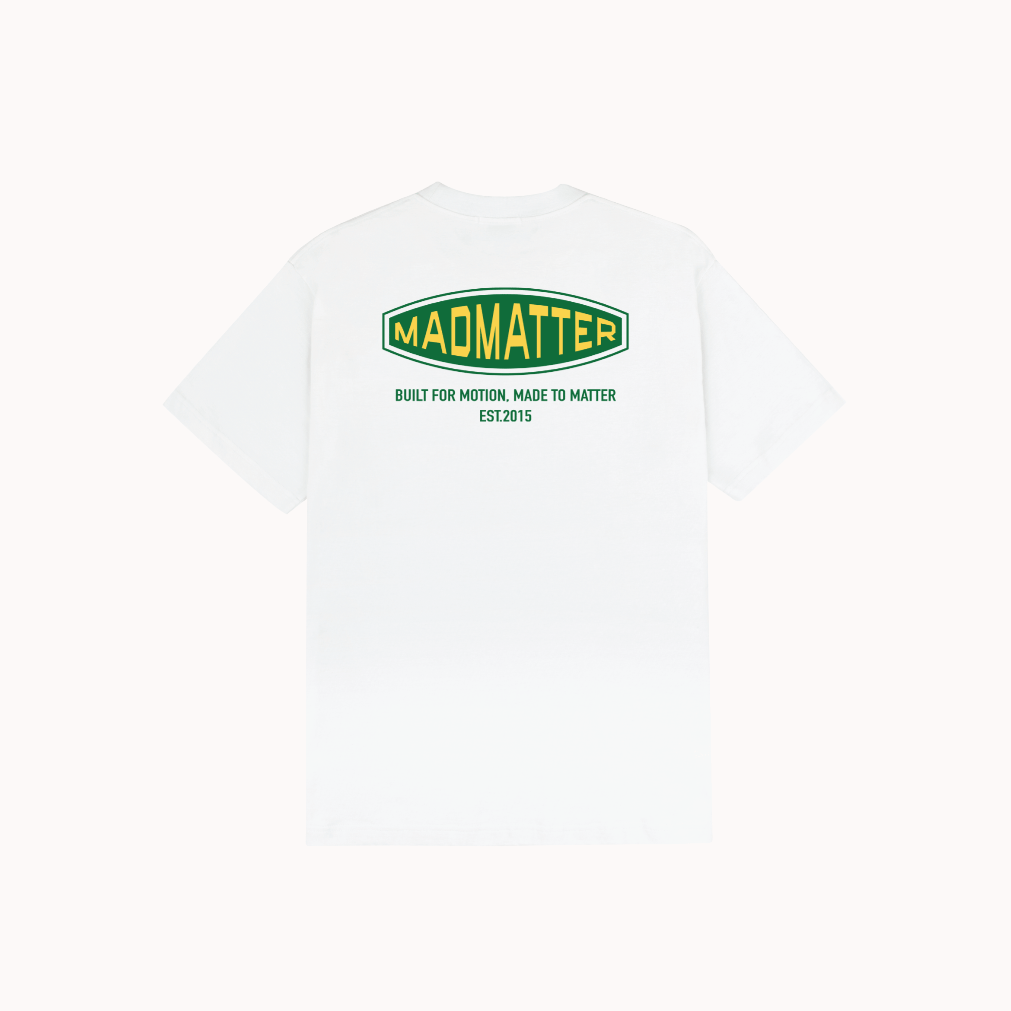 Logo Pitstop Tee White