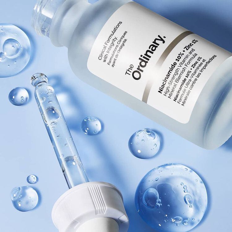 (ขนาดใหญ่ 60ml) The ordinary Niacinamide 10% + Zinc 1% 