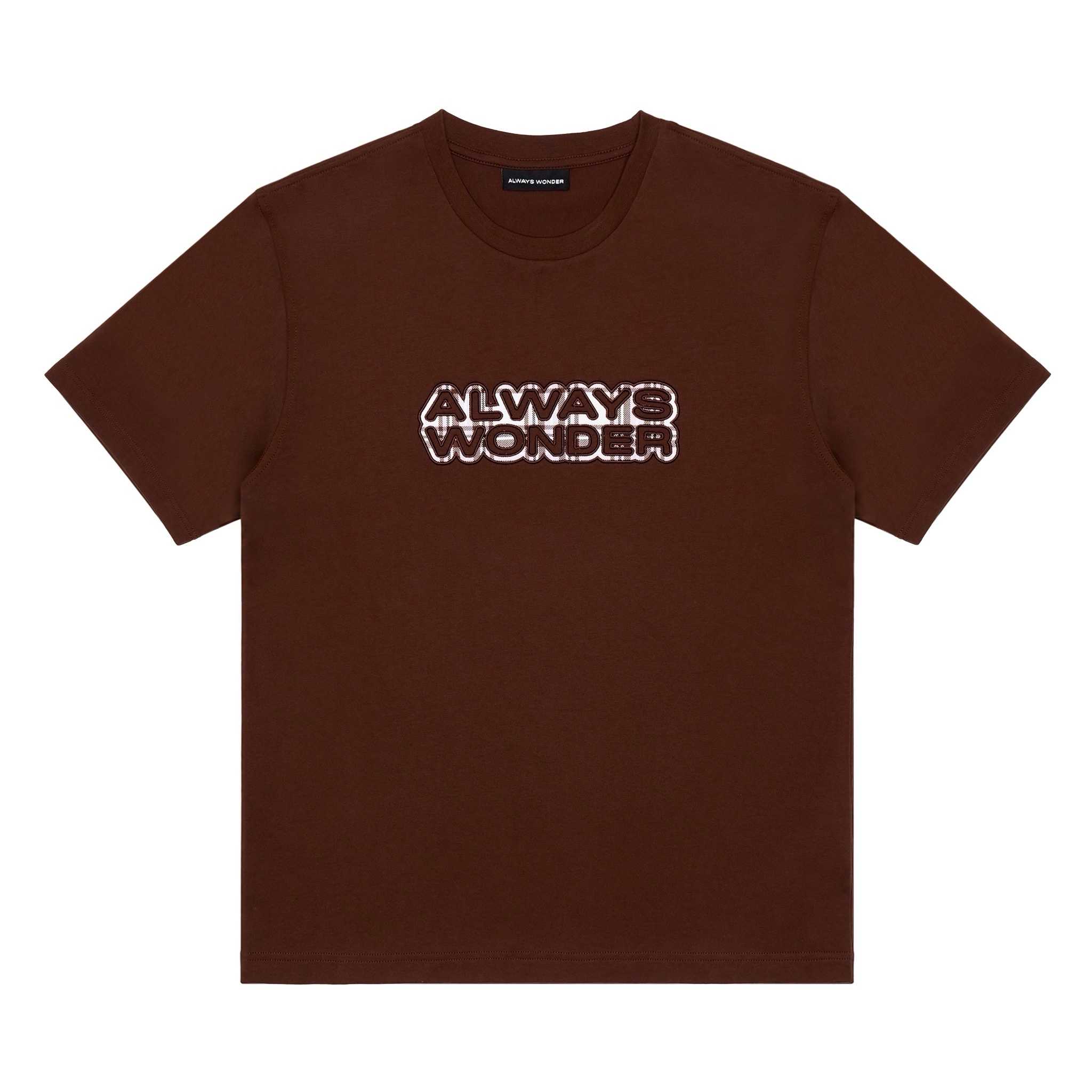 The Wonder Mark Oversized Tee | Espresso Brown