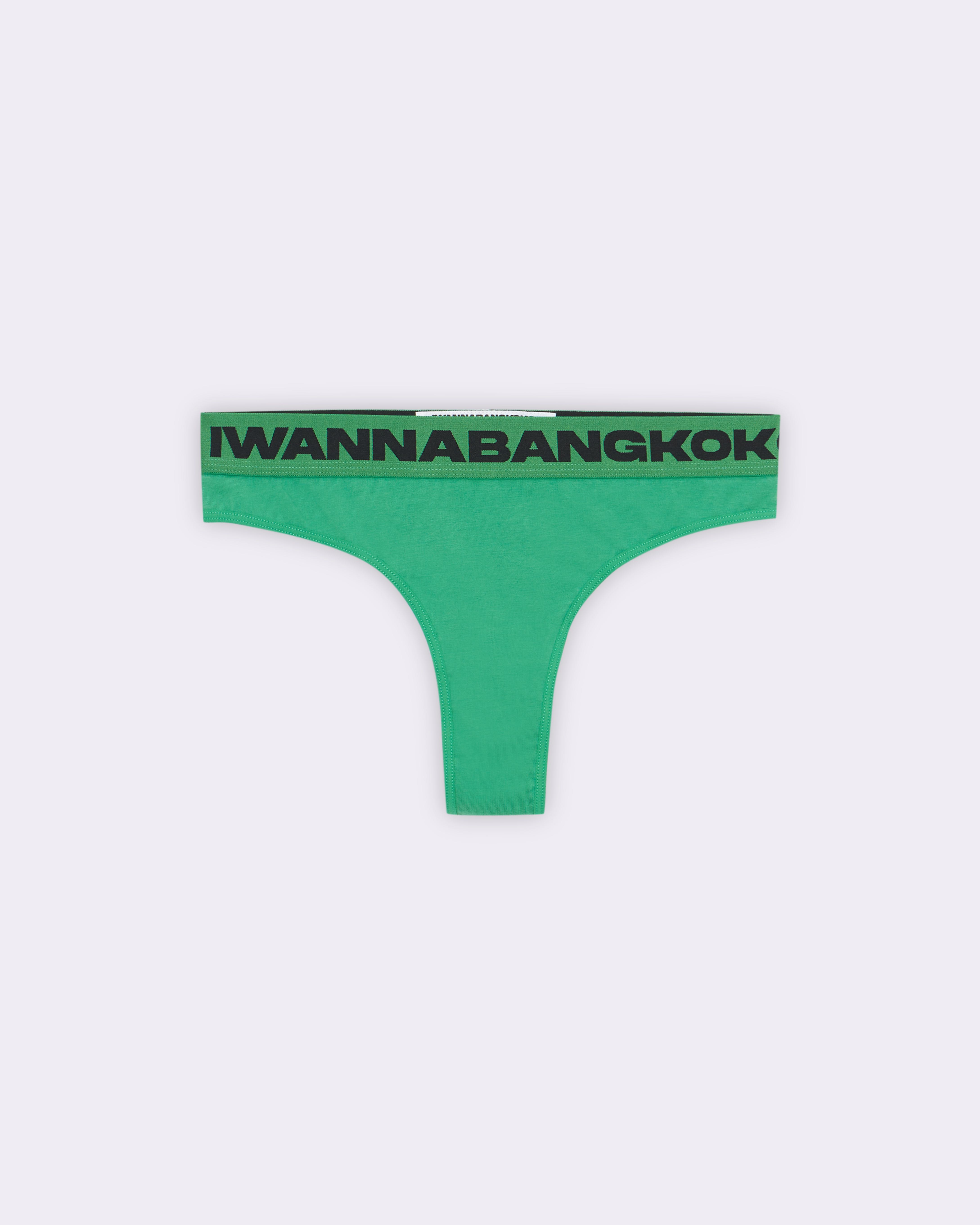 Green Womens Bikini Briefs
